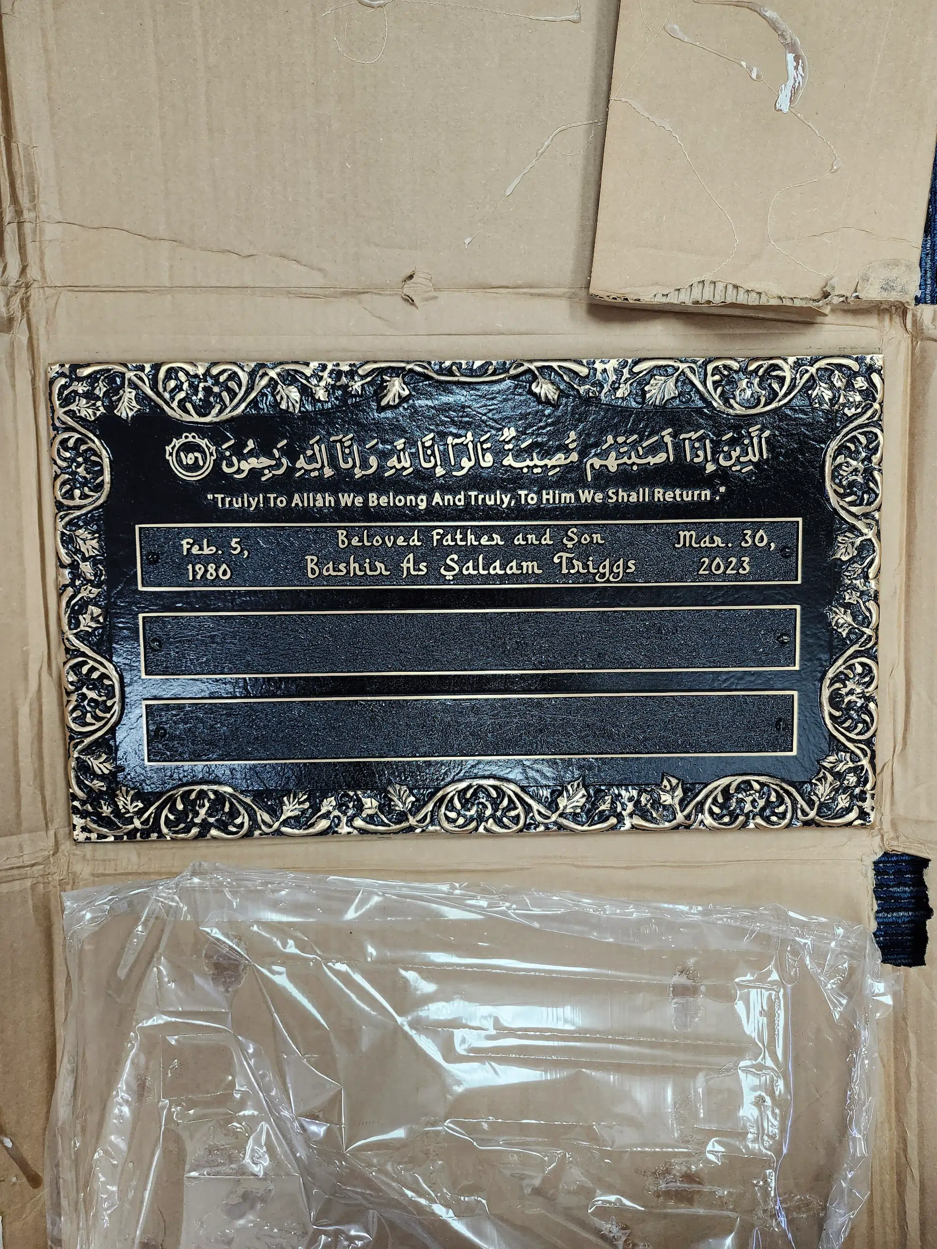 Monuments memorial installed in NJ